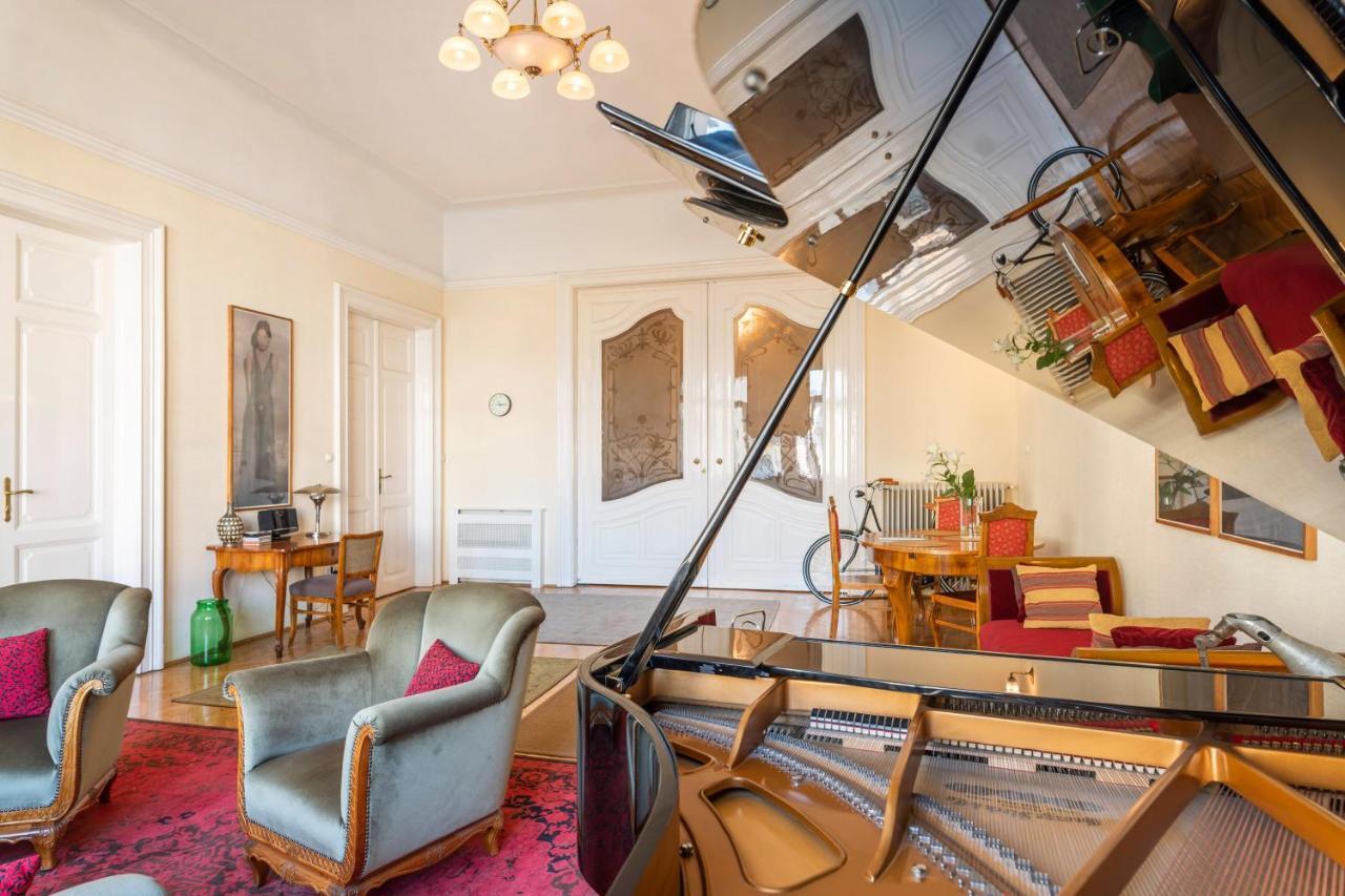 Stunning Spacious Art Nouveau Apart , Grand Piano Apartment Budapesta Exterior foto